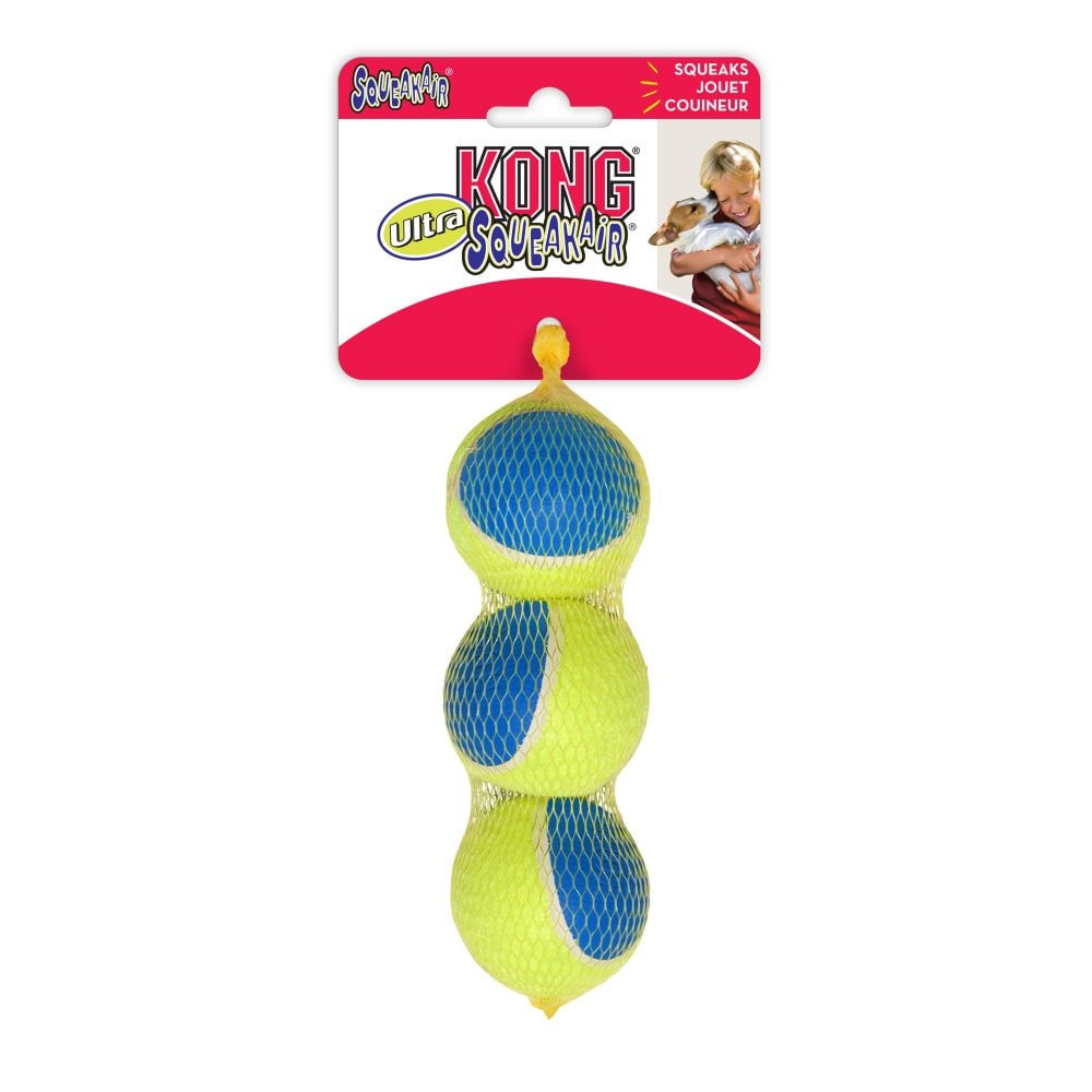 PELOTA KONG C ULTRA SQUEAK AIR M X3 KONG x 3