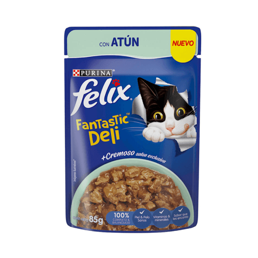 alimento-humedo-gato-felix-fantastic-deli-atun