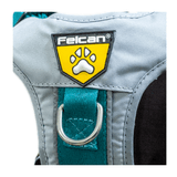 arnes-para-perro-felcan-aventurero-gris-claro-y-verde-jade