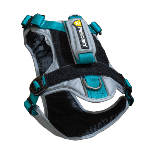 arnes-para-perro-felcan-aventurero-gris-claro-y-verde-jade