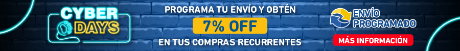 Banner Programa tu envio y recibe 7%OFF en tus compras recurrentes