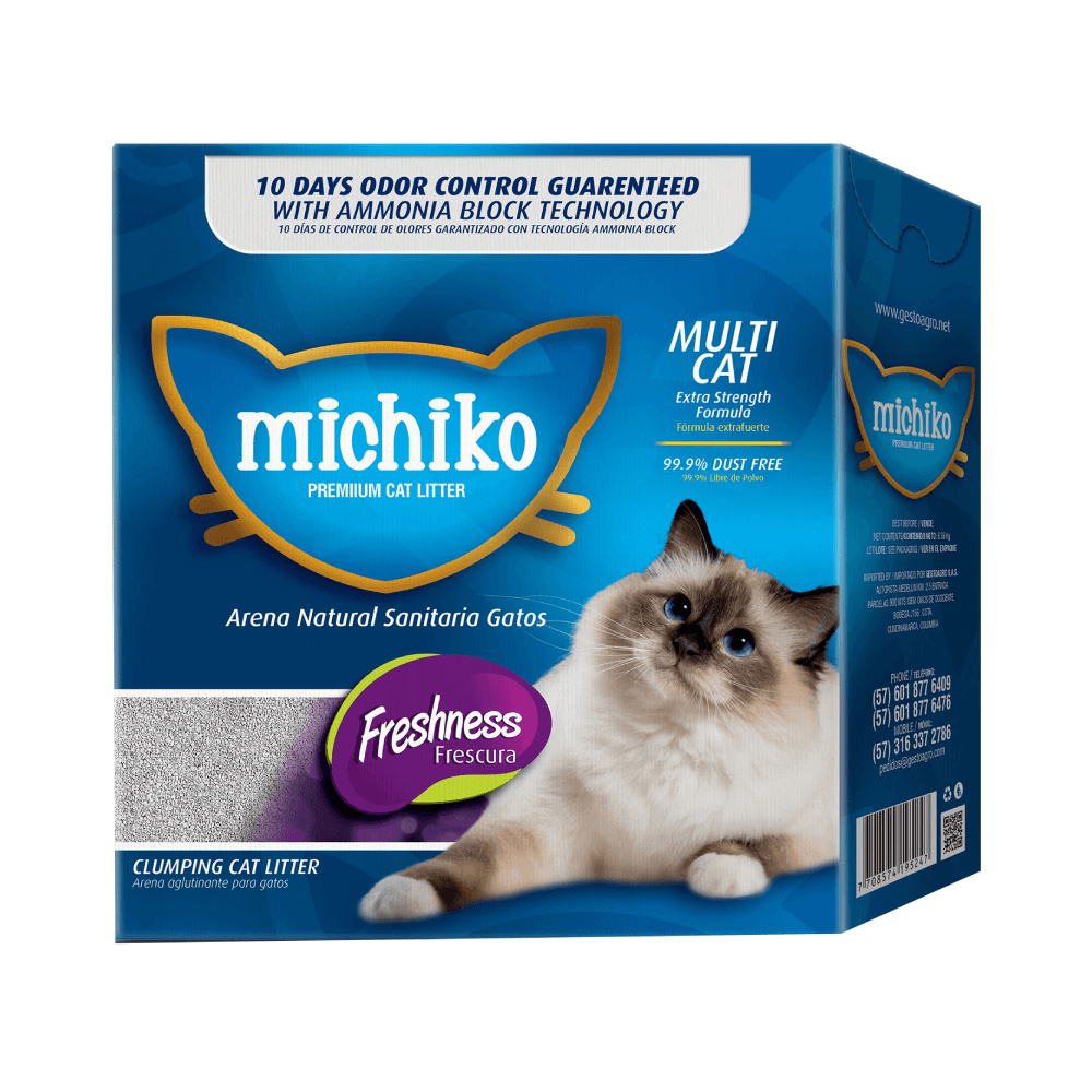 ARENA MICHIKO PREMIUM CAJA 25 LB MICHIKO x 1