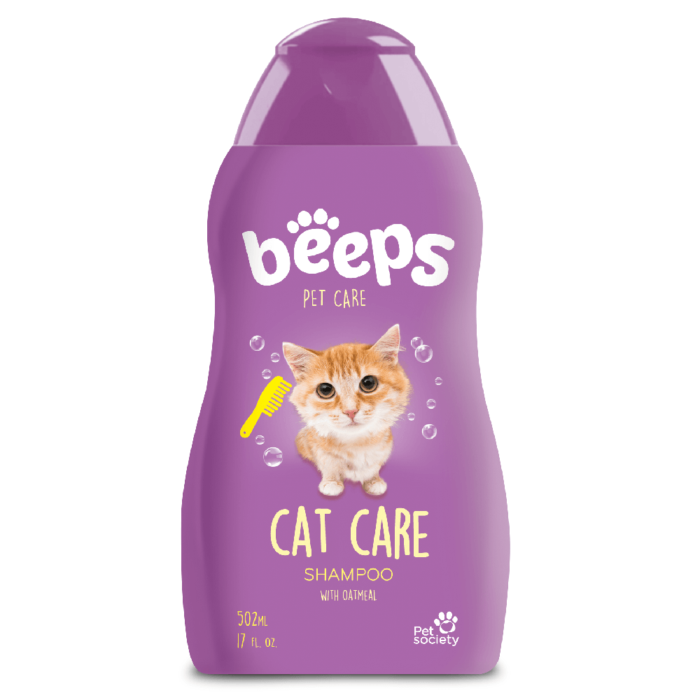 BEEPS CAT CARE SHAMPOO X 502 mL/17OZ PET SOCIETY x 1