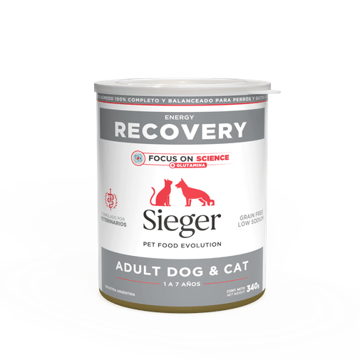 Alimento Húmedo para Perro Sieger Recovery 340 g