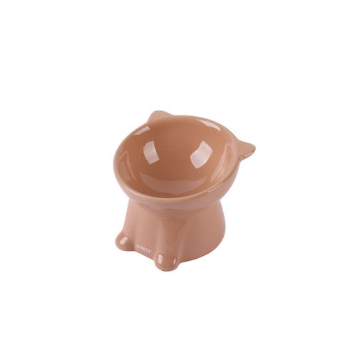 M-Joy Bowl Cerámica MaoMiao Café Gato M-pets 13 x 10 cm