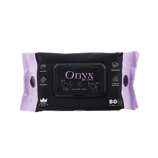 Toallitas Lavanda para mascotas M-pets Onix 80 u