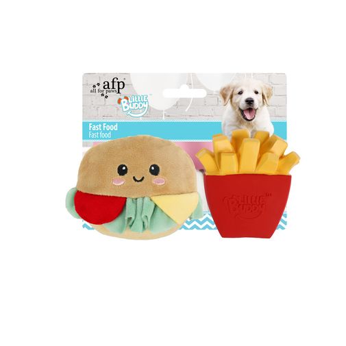 Hamburguesa Plush Perro AFP Little Buddy 9,5 x 17 x 5 cm