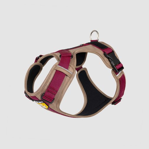 Arnés D-Urban Beige/Vinotinto Felcan para perro S