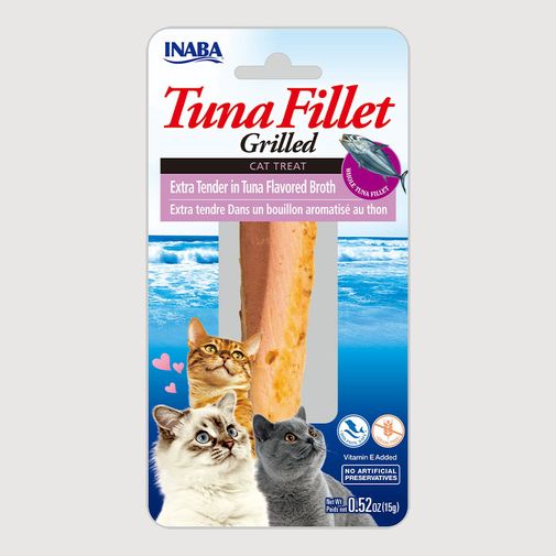 Snack Para Gato Inaba Filete Extratierno En Caldo De Atún 15 g