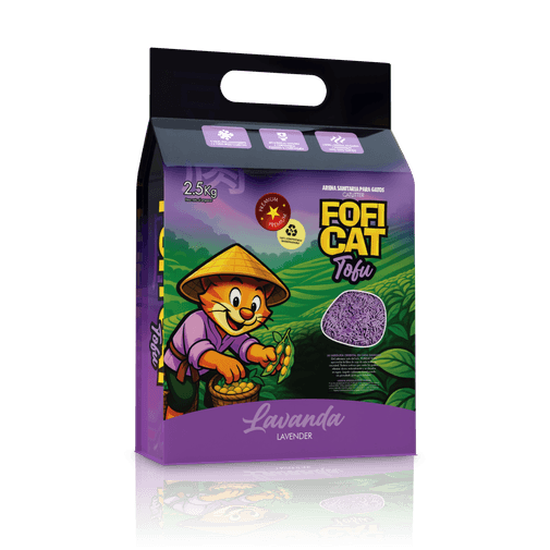 Arena Cat Tofu Lavanda Foficat 2,5 kg