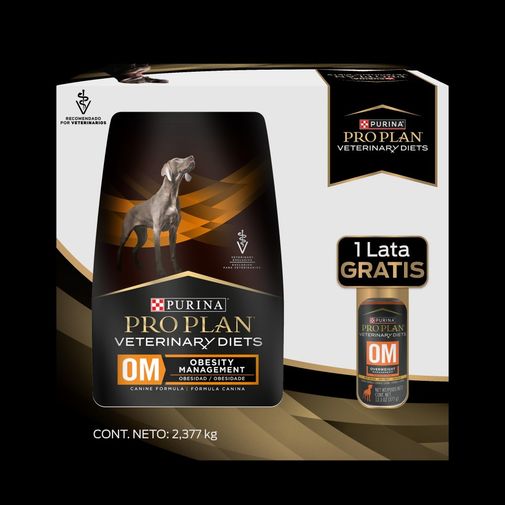 Alimento Veterinary Diets OM Obesidad para Perro Pro Plan 2,3 kg