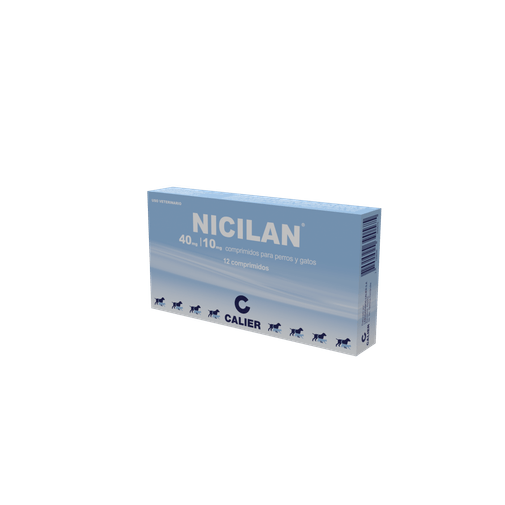 Antibiótico Nicilan para Mascotas Calier 40 mg/10 mg