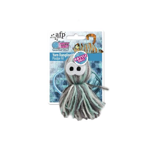 Pulpo de lana Knotty Habit para gato AFP Único
