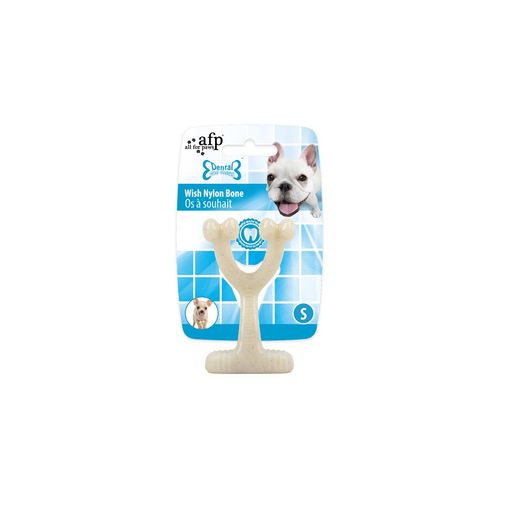 Hueso dental de fácil agarre para perro AFP S